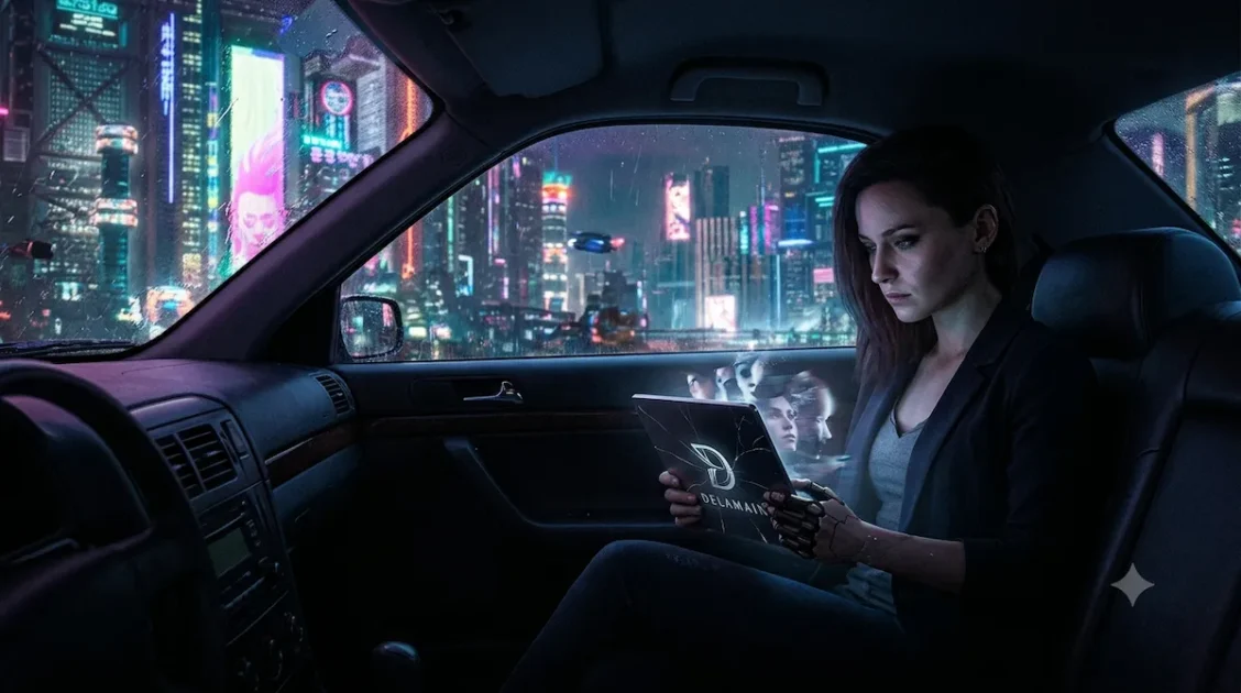 CyberPunk2077風の画像
